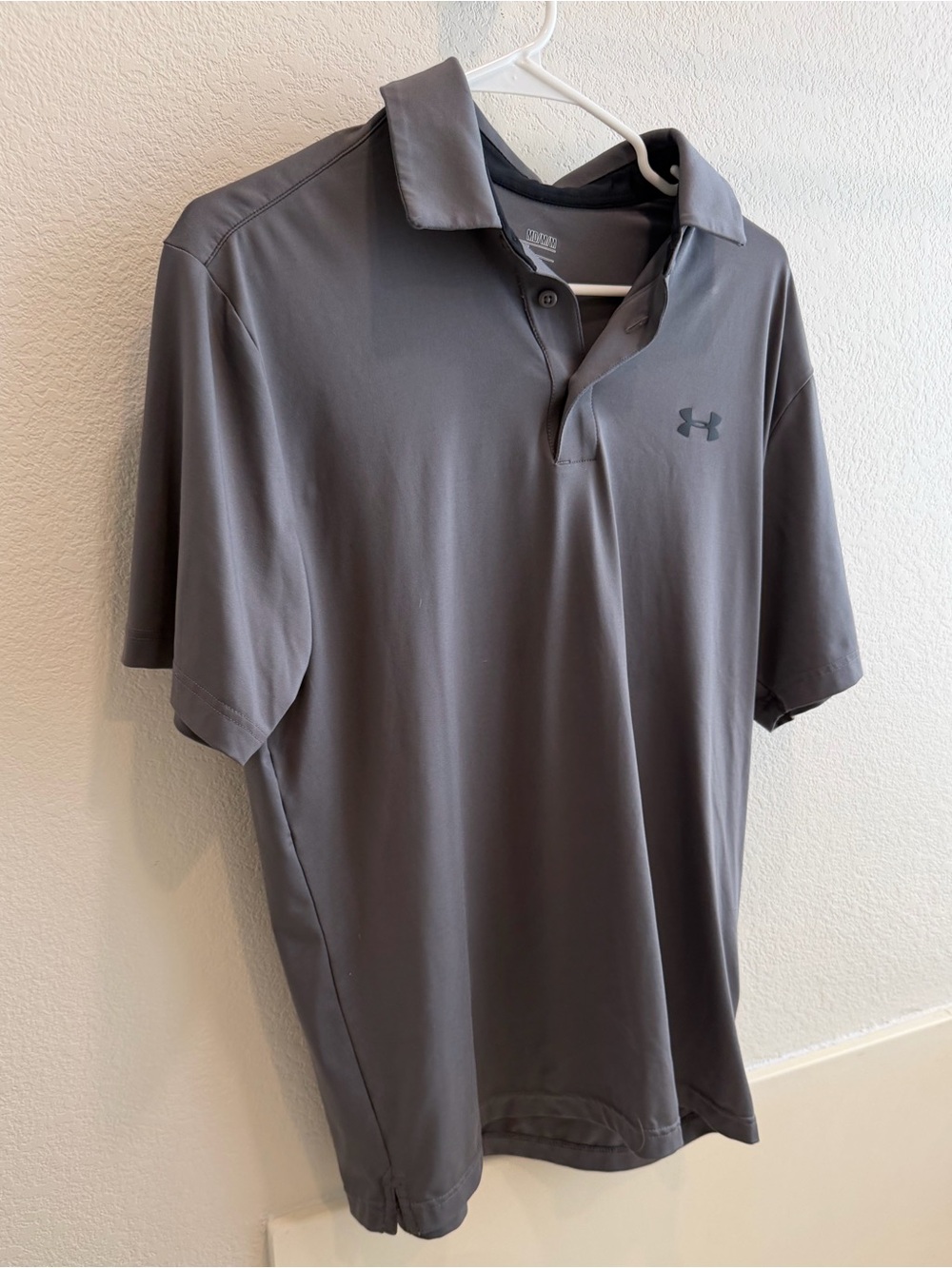 Under Armour Men's Gray Performance Polo Medium